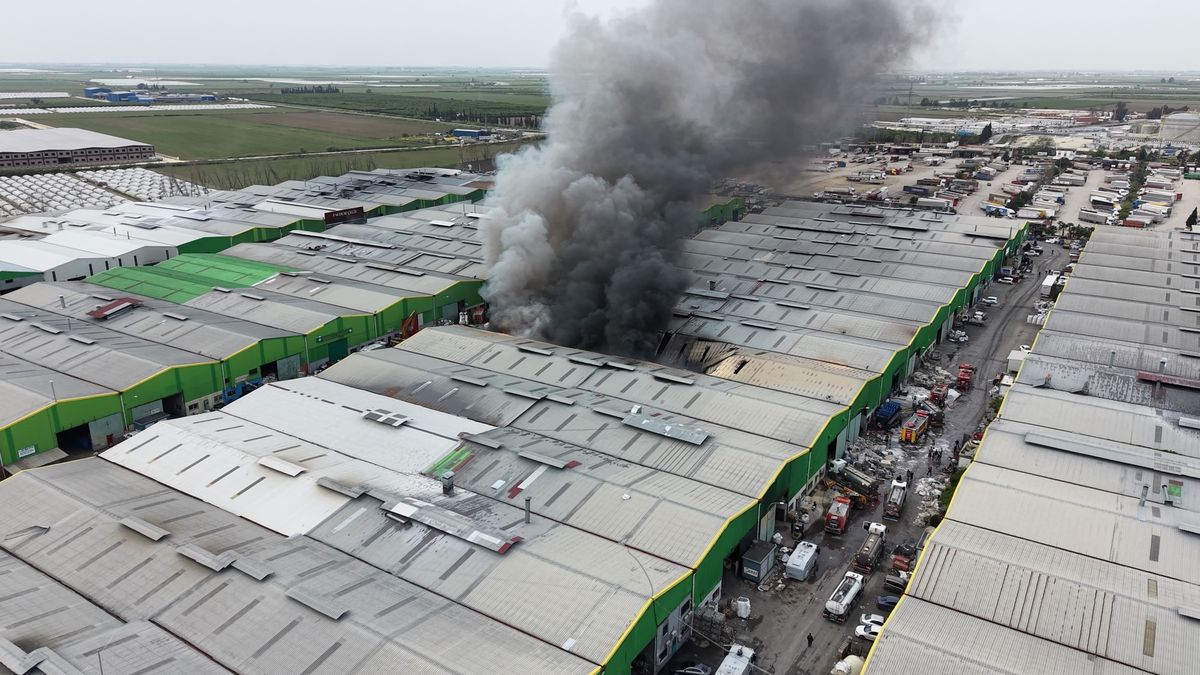 Adana’da Geri Dönüşüm Tesisinde Yangın: Yaralı Yok